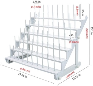 60 <span class=keywords><strong>Spool</strong></span> Cone Chủ Đề Đứng/Giá Tổ Chức Cho Máy May Và Thêu - Product Image 1