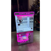 Mini machine à griffes, petite taille, jouets en peluche, capsules de jouets, en-cas, machine à griffes pour enfants, machine de jeu d'arcade à pièces