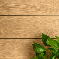 Revêtement de terrasse en PVC composite naturel, grain de bois 3D, écologique, imperméable, antidérapant, installation par clips double verrouillage pour terrasses extérieures