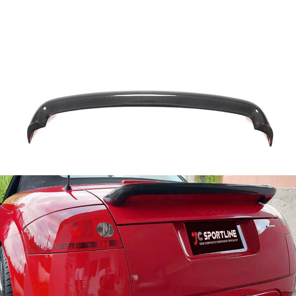 Rear Roof Window Spoiler For Audi TT Coupe MK1 8N (1998-2006) - Fiberglass, Unpainted 4 thumbnail image
