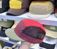 Gorra Deportiva Wins Flying Personalizada de Ala Corta para Ciclismo, Camping y Running, Gorra de 5 Paneles sin Estructura