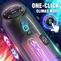 Männliches Masturbationsspielzeug Automatischer Masturbator für Männer KI-Sexspielzeug mit Automatischer Stoß-, Vibrations- und Heizfunktion
