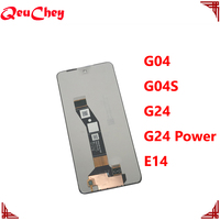MOQ : 10 pièces en gros pour Motorola Moto G04 G04S G24 Power E14 Écran LCD Tactile Numériseur Assemblé