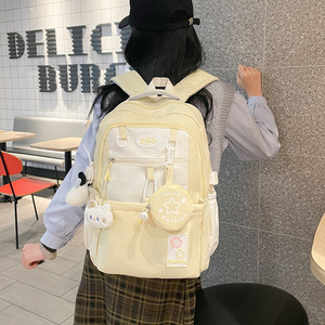 New Arrival High Quality Large Capacity Oxford Zipper Light <b>Weight</b> Junior High School <b>Backpack</b> Normcore/Minimalist Design - Product Image 5
