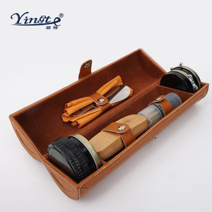 Yinste <b>Shoe</b> Care Kit 6 Pieces Professional Leather Cleaning Set For Men - Product Image 3