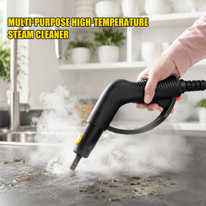 <span class=keywords><strong>Nettoyeur</strong></span> <span class=keywords><strong>vapeur</strong></span> sans produits chimiques, 1,1 L, portable, sous pression, avec brosse pour sols, idéal pour les zones d'animaux domestiques, les chambres d'enfants, nettoyage en profondeur et désinfection. - Product Image 3