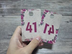 Không chặn xem khách đậu xe giấy phép lao động mini đậu xe treo thẻ - Product Image 6