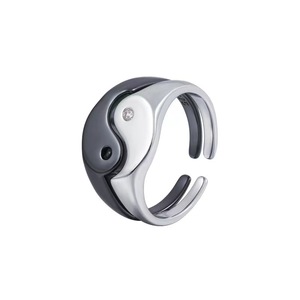 <span class=keywords><strong>Europe</strong></span> et Amérique Creative Cross Border Hot Selling Tai Chi Rings Bagua Yin Yang Couple Set Ring Wholesale - Product Image 1