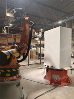 Robot Kuka avec garantie et logiciel de formation pour le fraisage et la découpe