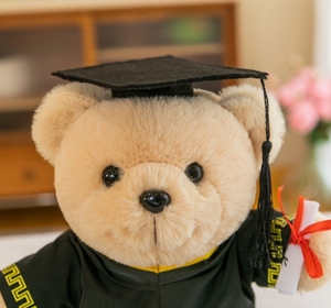 Oso de Peluche de Graduación, Maestro/<span class=keywords><strong>Doktor</strong></span>, Súper Suave, para Juguetes, Figuras de Dibujos Animados, Relleno de Algodón, como Regalos Conmemorativos para Estudiantes Escolares - Product Image 3