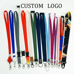 Großhandel Hot Sale Günstige Hochwertige Werbe hals Polyester <span class=keywords><strong>Lanyard</strong></span> Custom mit ID-Karte Abzeichen halter Schlüssel anhänger mit Logo - Product Image 1