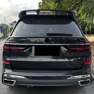 สปอยเลอร์หลัง BMW X7 G07 ปี 2019 สีดำเงา ลายคาร์บอนไฟเบอร์ วัสดุ ABS สำหรับฝากระโปรงท้าย รูปทรงปีก - Product Image 4
