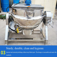 600l Jam Machine Aardbei Jam Kookpot Pindakaas Jas Ketel Koken Voor Jam Fruit Puree Jas Ketel