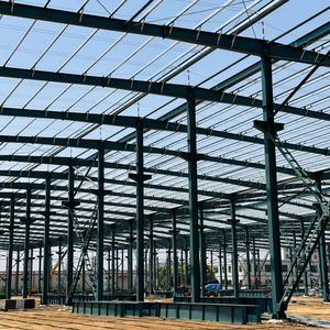 Taller de planta de almacén de construcción de estructura de acero grande de última generación para uso industrial, fabricantes de renombre mundial. - Product Image 4