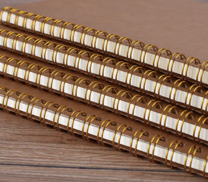 دفتر ملاحظات مخصص بالجملة مقاس A5 وB5 للرسم والتلوين بتصميم منقط وغلاف من ورق الكرافت وتجليد حلزوني مزدوج - Product Image 3