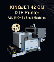 Imprimante DTF tout-en-un Kingjet A2, imprimante numérique de transfert thermique pour les petites entreprises, les boutiques de vêtements