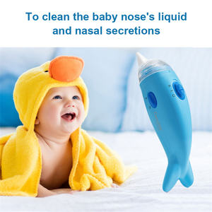 Appareil de soins de santé pour bébé, nettoyant pour nez, emballage en boîte de Silicone, aspirateur nasal Portable électrique - Product Image 4