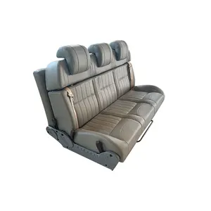 工厂原始设备制造商定制的倾斜转换可调节露营车床座椅，易于安装在MPV和其他型号的皮革制成