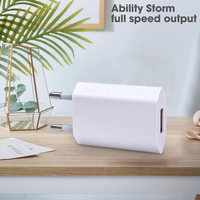 Cargadores de Teléfono Originales de Fábrica para la UE, Cargador Portátil Mini de 5W, Adaptador de Corriente USB de Pared de 5V 1A, OTP OVP para Teléfonos, Mayor Calidad