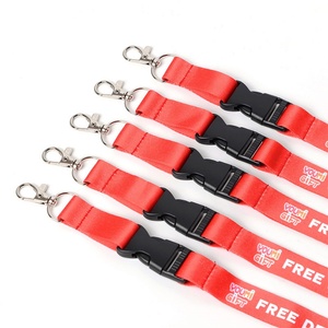 Customize Logo Polyester Lanyard Breakaway Neck Strap Lanyard Wholesale Free Sample Fashion Lanyards for ID Badges - Product Image 2