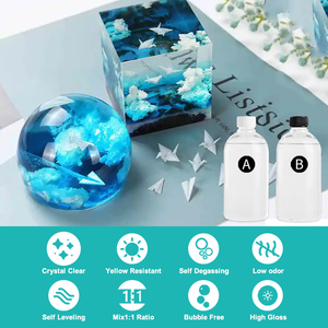 1:1 tự làm nhựa Epoxy AB keo 1000ml tinh thể keo chất kết dính & chất bịt kín nhóm - Product Image 2