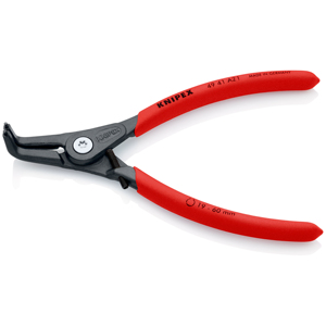 คีมหนีบวงแหวน KNIPEX 49 41 A21 สำหรับวงแหวนล็อคภายนอกบนเพลา เคลือบเรซิน - Product Image 1