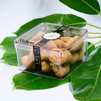 Boîte Carrée en Plastique Transparent de Qualité Alimentaire en Gros, Contenant pour Desserts, Tiramisu, Pâtisseries et Bonbons