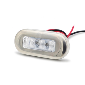 12V 방수 <span class=keywords><strong>LED</strong></span> 네비게이션 의례 조명 계단 갑판 램프 보트 해양 마커 라이트 해양 보트 액세서리 - Product Image 5