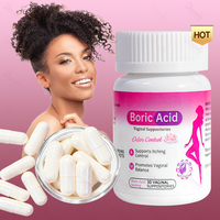 Dromaka Yoni Pops Capsules d'acide borique pour femmes Fabricant et service OEM personnalisé Suppositoires vaginaux à l'acide borique Soutien aux odeurs