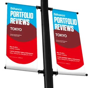 Two Sided Banners Digitally Printed on The Front and Back Double Sided Banner