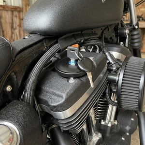 Kit de Cerradura para Tapa de Tanque de Gasolina de Motocicleta Estilo Retro para <span class=keywords><strong>Davidson</strong></span> 883, Scooter, Bicicleta Eléctrica, Accesorios Modificados - Product Image 4