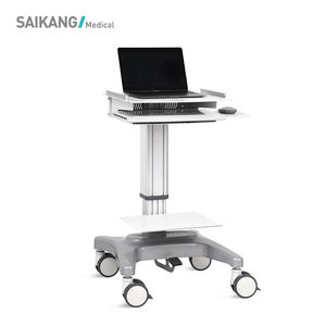 SAIKANG – chariot en aluminium pour ordinateur portable SKR-R03, hauteur réglable pour ordinateur médical - Product Image 1