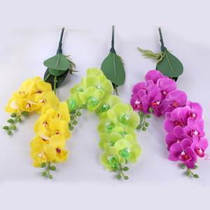 Nouvelle Arrivée 2026 – Orchidée <span class=keywords><strong>Papillon</strong></span> Artificielle en PU Haute Qualité Effet Réel, 2 Branches, pour Photographie de Mariage et Décoration Intérieure - Product Image 2