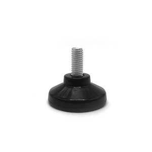 Patas Redondas Ajustables de Plástico M8 18 38 para Muebles, Sofá, Ajuste de Altura, Fácil Instalación, Diseño Minimalista - Product Image 2