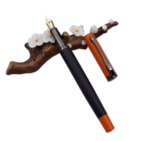 Stylo plume de calligraphie style classique avec logo personnalisé stylos roller haut de gamme en métal laiton pour étudiants pour l'écriture