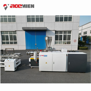 Trung Quốc Nhà sản xuất <span class=keywords><strong>uPVC</strong></span> <span class=keywords><strong>Windows</strong></span> hồ sơ đùn dòng PVC hồ sơ máy làm - Product Image 3