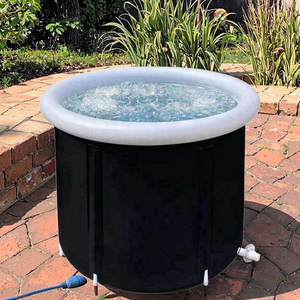 Portable Inflatable Electric Freestanding Swim Spa for Athlete Recovery Outdoor Cold Plunge Tub Adults' <strong>Ice</strong> Bath <strong>Bucket</strong> - Product Image 5