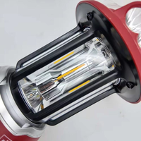 Lanterne solaire rechargeable pour le camping, à intensité réglable, pliable, suspendue, portable, pour l'extérieur, en cas d'urgence, pour la randonnée, la pêche