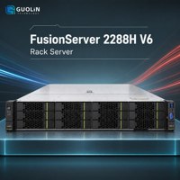 Server Infrastruktur Perusahaan FusionServer 2288H V6 Rakmount Tersegel Pabrik untuk Pengujian Lab, Pengembangan Homelab