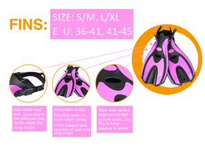 <span class=keywords><strong>Aletas</strong></span> de Buceo Ajustables con Varios Colores, <span class=keywords><strong>Aletas</strong></span> Ligeras Antideslizantes con Diseño de Aleta Dividida para Buceo y Snorkel ODM - Product Image 5