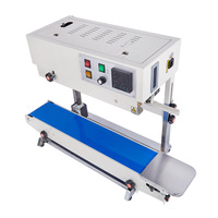 Thermoscelleuse verticale automatique, appareil d'emballage en plastique, pour sacs avec bandes,