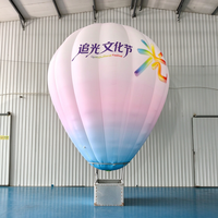 Ballon publicitaire gonflable personnalisé en toile Oxford avec impression de logo pour événements extérieurs et promotion