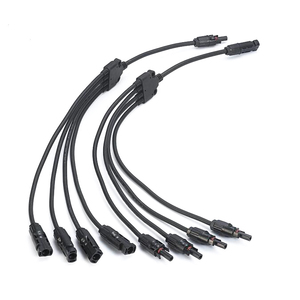 4 Multi en 1 Y Cable de conector de panel solar de rama <span class=keywords><strong>M</strong></span>/ffff F/<span class=keywords><strong>Mmmm</strong></span> Cable adaptador de enchufe solar PV - Product Image 1