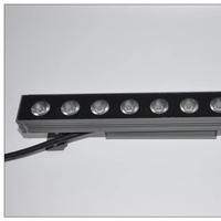 Projecteur mural LED extérieur NWECOM, indice de protection IP67, construction en aluminium