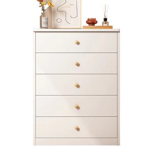 ארון אחסון מודרני רב-חלל מודרני שידה השידה של מגירות יחידת אחסון חדר השינה עם מגירות - Product Image 1