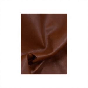Cuero Genuino de Vaca con Textura Granulada Marrón Oscuro del Grupo JNA, Ecológico, de 0.8-1.2mm de Grosor para Accesorios - Product Image 1