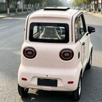 Voiture électrique miniature pour femmes, 4 roues, cabine fermée, faible vitesse, véhicule électrique urbain pour trajets courts