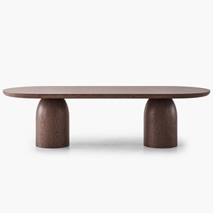 Meubles de salle à manger en bois de <span class=keywords><strong>haute</strong></span> qualité, <span class=keywords><strong>table</strong></span> rectangulaire en chêne de luxe - Product Image 1