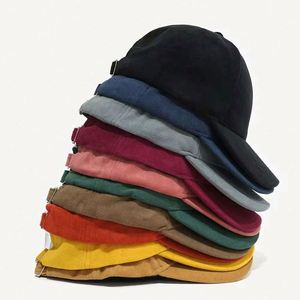 Gorra de Béisbol Deportiva Personalizada, Estilo Urbano, Unisex, Color Sólido, Ajustable, con Tela de Gamuza, para las Cuatro Estaciones - Product Image 4