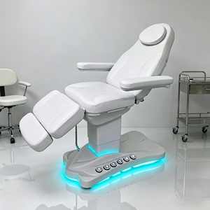 Table de massage électrique de luxe réglable et confortable pour salon et spa, lit de cosmétologie électrique de luxe pour salon - Product Image 1